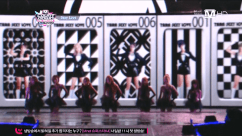 T-ara - Sexy Love - M! Countdown Smile Thailand