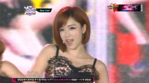 T-ara - Sexy Love - M! Countdown Smile Thailand